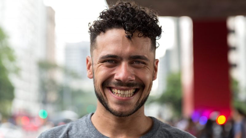 Picture of a smiling man